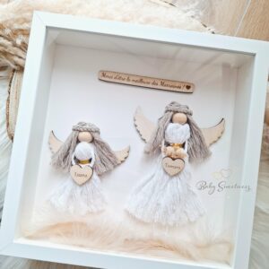 Cadre 3D en Macramé