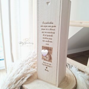 Coffret à vin en bois