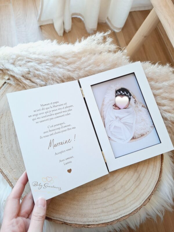 Livre photo en bois