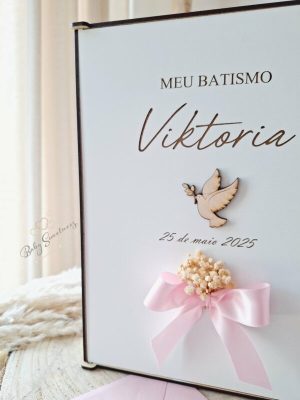 Urne à enveloppes en bois personnalisée – Image 6