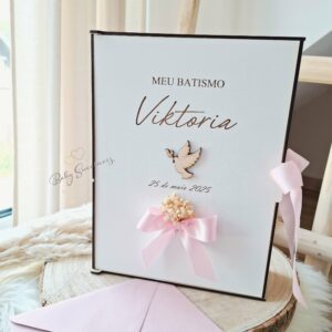 Urne à enveloppes en bois personnalisée