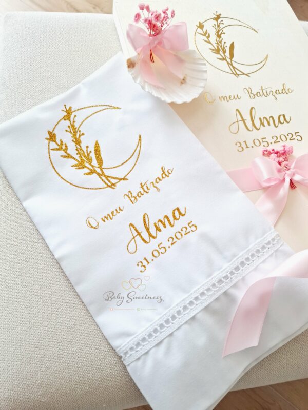 Coffret Baptême Lune floral – Image 2