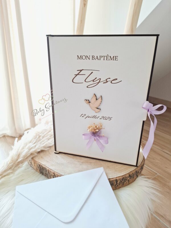 Urne à enveloppes en bois personnalisée – Image 8