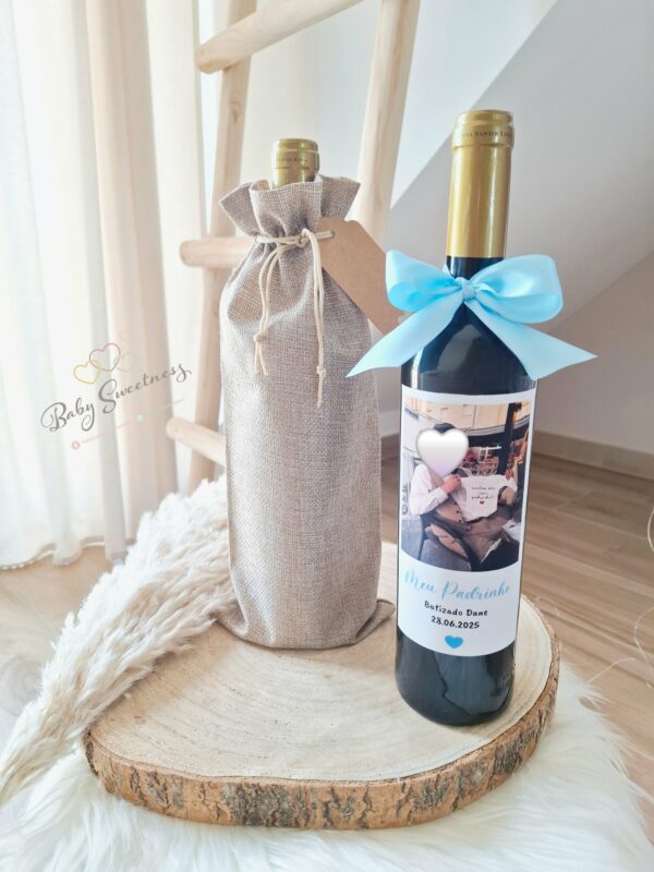 Bouteille de vin personnalisée