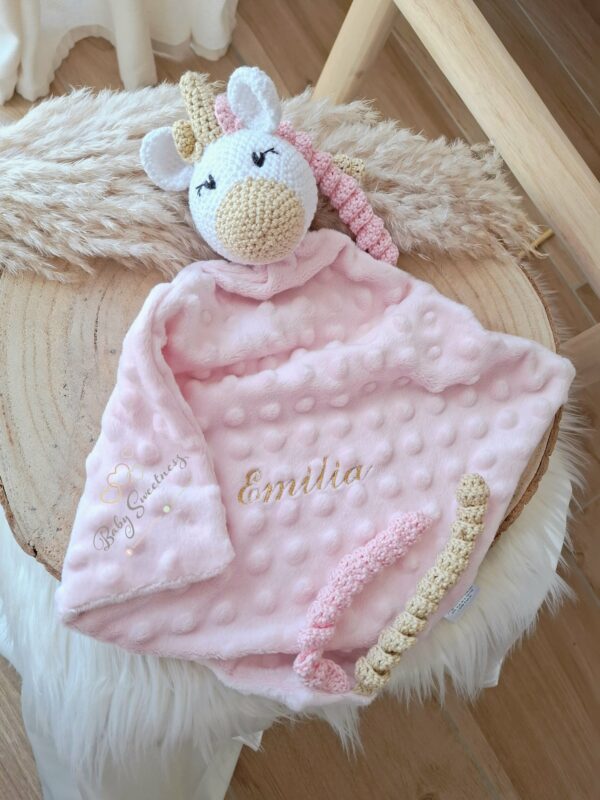 Doudou licorne en crochet – Image 3