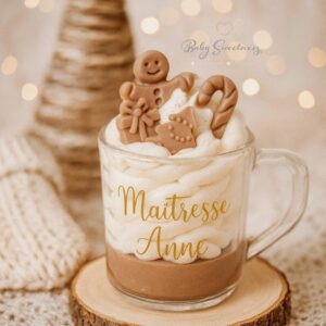 Bougie de Noël parfumée