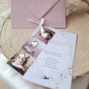 Invitation avec photo