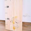 Toise de croissance en bois – Image 4