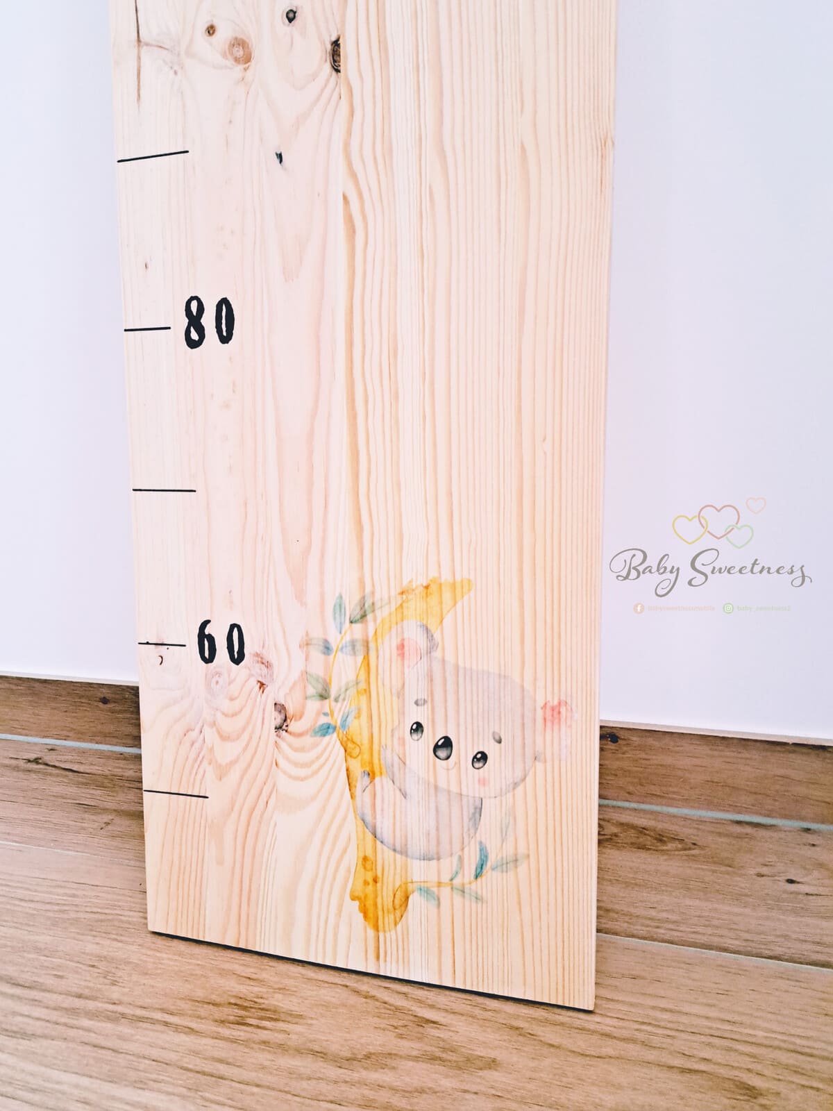 Toise De Croissance Miroir Pour Enfant – 120 Cm – Adhésive Murale – Puzzle Décoratif – Suivi De Taille