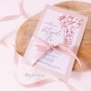 Invitation simple avec ruban