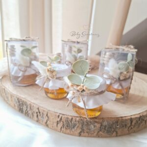 Pots de miel eucalyptus