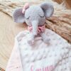 Doudou éléphant câlin en crochet – Image 3