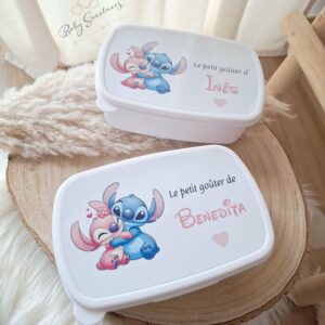 Boîte à goûter personnalisée