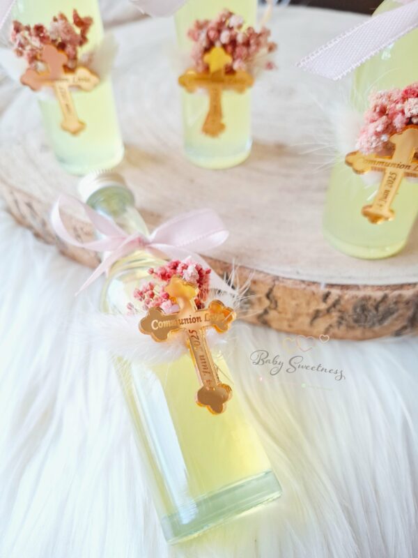 Mini bouteilles Limoncello fleurs séchées – Image 3