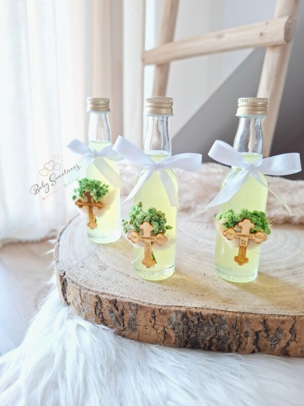 Mini bouteilles Limoncello fleurs séchées – Image 4