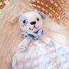 Doudou chien câlin en crochet