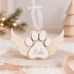 Boule de Noël Aile d'ange animal