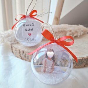 Boule de Noël avec photo