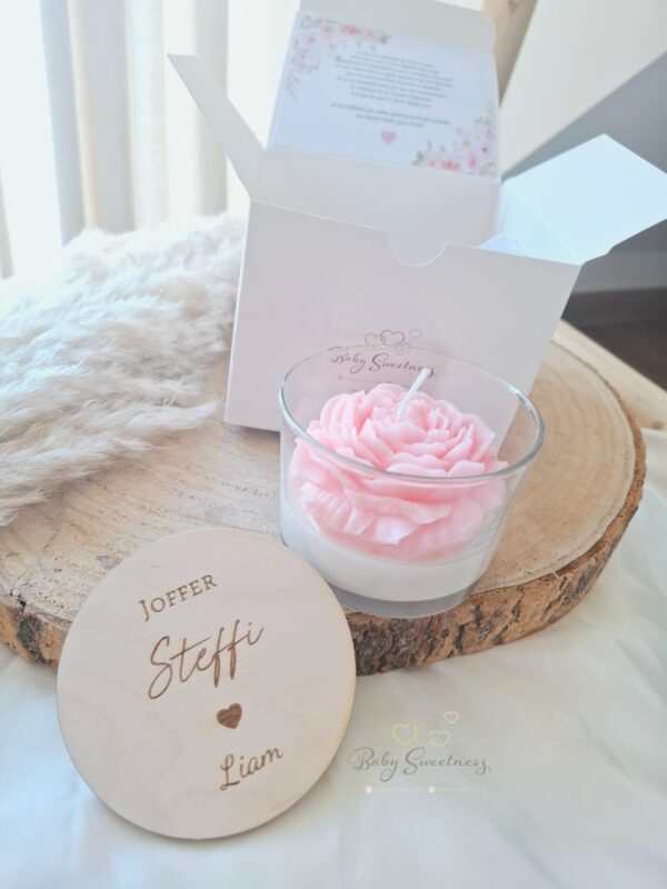 Bougie parfumée Rose – Image 9