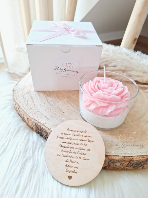 Bougie parfumée Rose