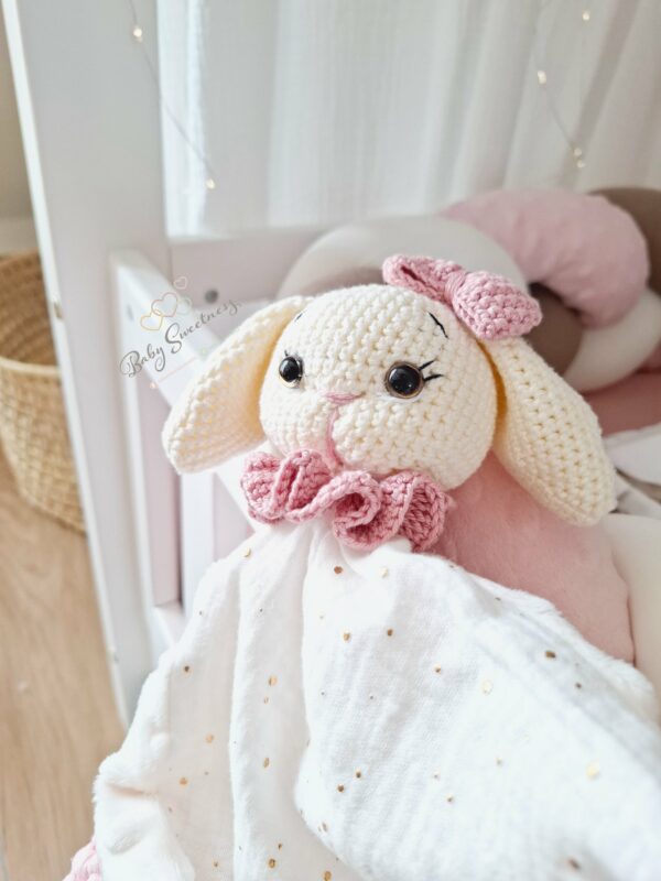 Doudou lapin fille grandes oreilles – Image 3