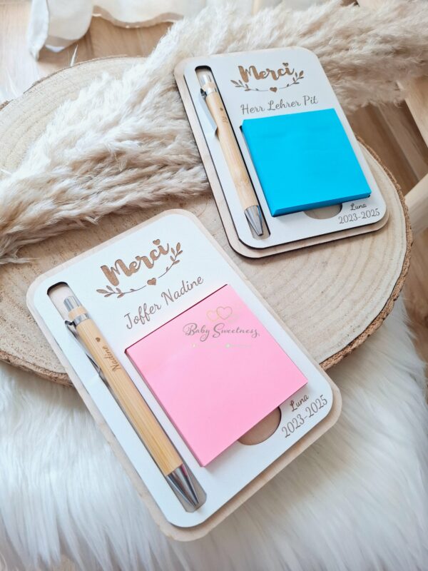 Support Post-it et stylo – Image 3