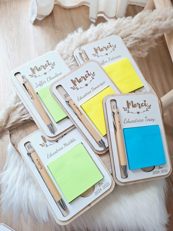 Support Post-it et stylo – Image 4