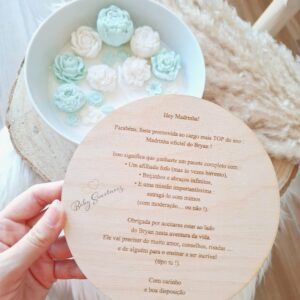 Bougie parfumée avec couvercle