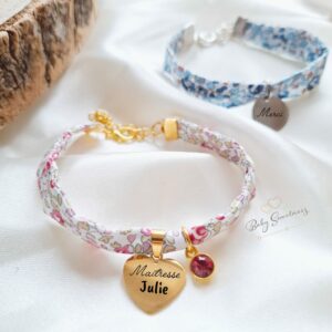 Bracelet liberty personnalisé