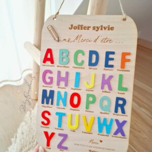 Abécédaire de la maîtresse