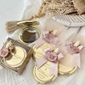 Miroirs de poche personnalisés