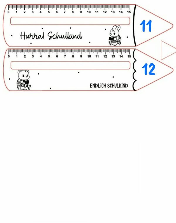 Règle enfant crayon personnalisée – Image 4