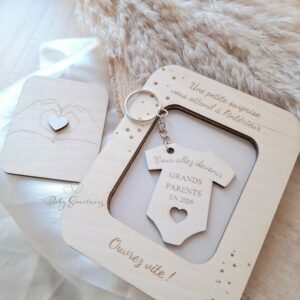 Coffret porte-clés personnalisé