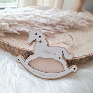 Boule de Noël Cheval à bascule