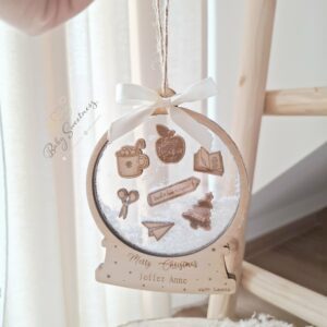 Boule de Noël Neige / Maîtresse