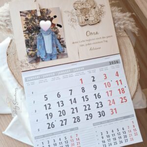 Calendrier mural avec photo personnalisé