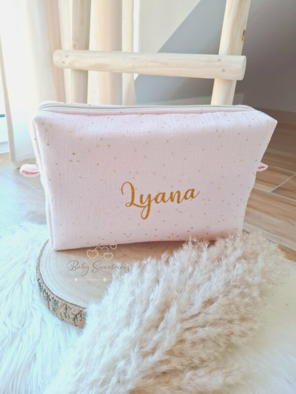 Trousse de toilette Double Gaze coton – Image 2