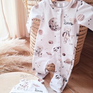 Babygrow et bonnet de naissance