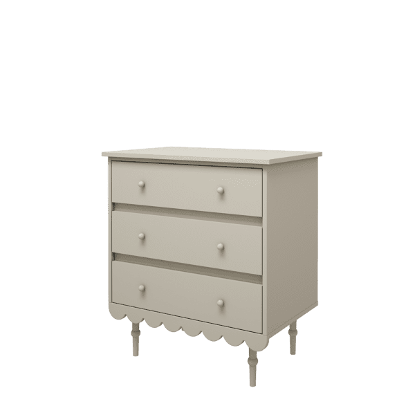 Commode à trois tiroirs Olive – Image 2