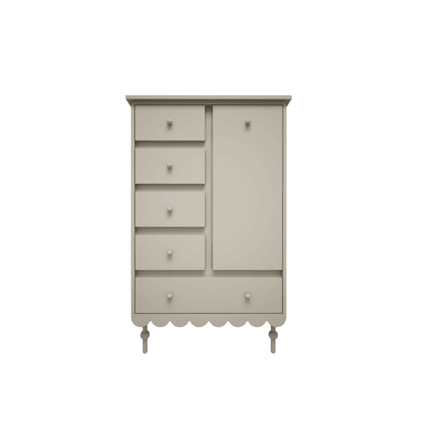 Commode haute Olive – Image 2