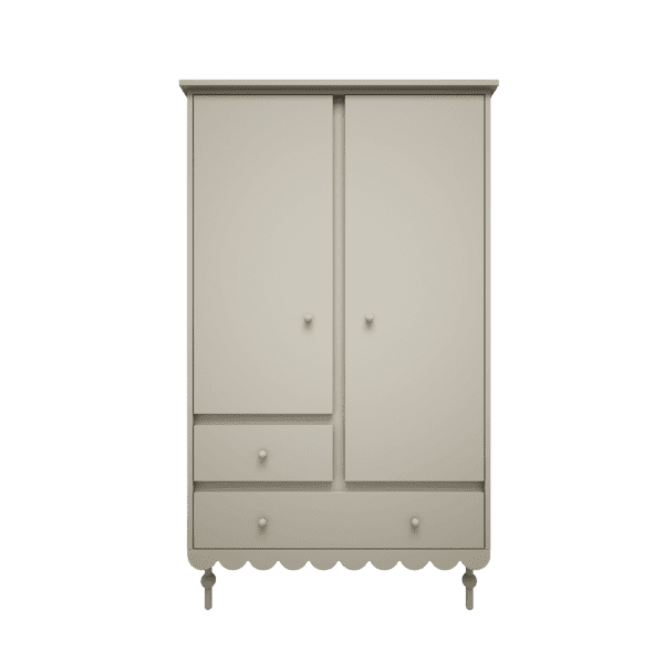 Armoire Olive à deux portes – Image 2