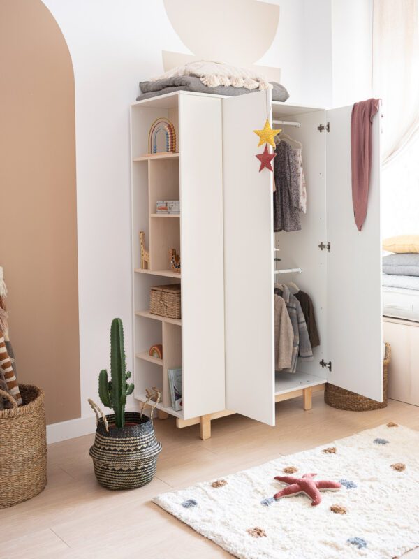 Armoire Blanche / Bibliothèque