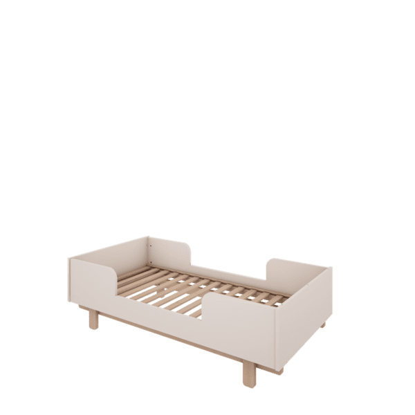 Lit bébé évolutif 70 x 140cm Blanc – Image 4