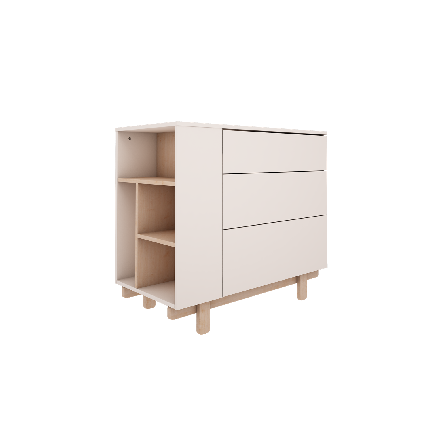 Commode Blanche / Bibliothèque – Image 4