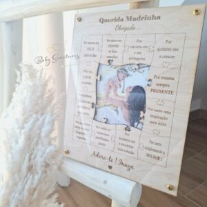 Cadre Puzzle "Merci pour ... "