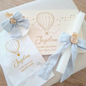 Coffret de Baptême Montgolfière