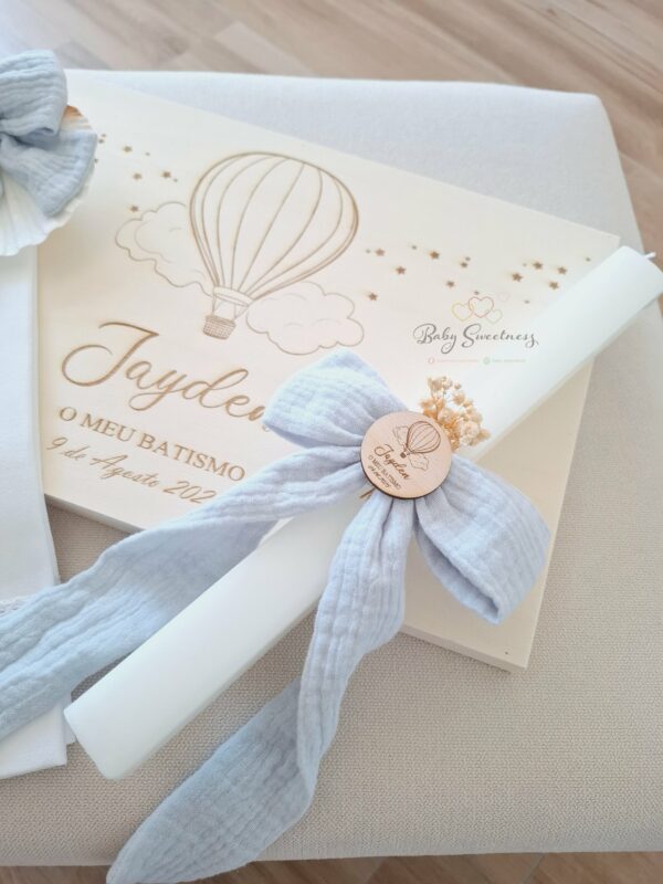 Coffret de Baptême Montgolfière – Image 3