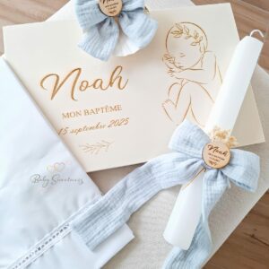 Coffret de Baptême minimaliste