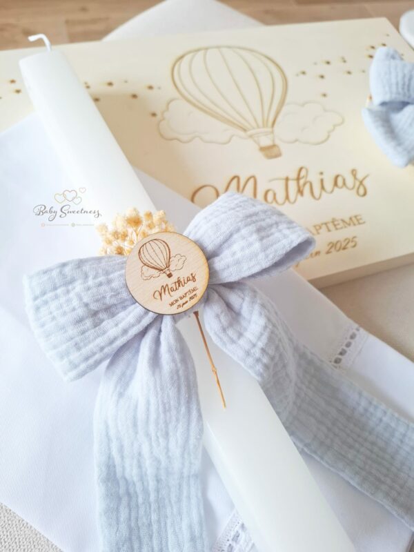Coffret de Baptême Montgolfière – Image 3