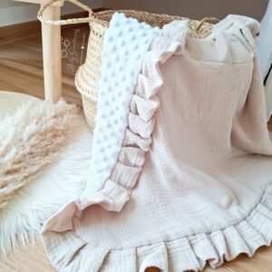 Couverture à volants personnalisée